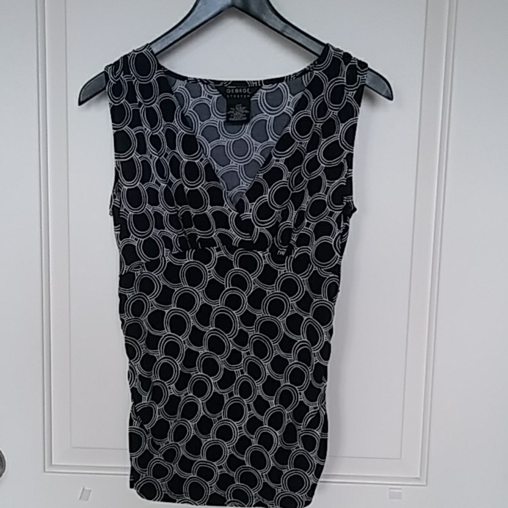George Stretch Sleeveless Blouse